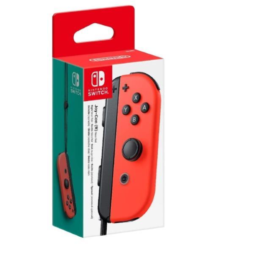 NINTENDO SWITCH JOY-CON CONTROLLER NEON ROSSO DESTRO